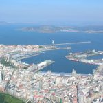 Foto: "Vista aérea del Puerto de Coruña y Casa de las Ciencias" de Sergio Díaz