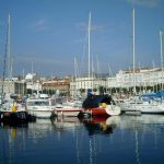 Foto: "Puerto con las galerías al fondo" de Jorge F. Nóvoa
