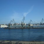 Foto: "Los "gigantes" del Puerto de A Coruña" de Jerónimo Pérez