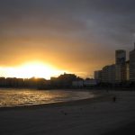 Foto: "Amanecer en la playa de Riazor" de Jerónimo Pérez