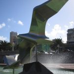 Foto: "Gaviotas en la Plaza de Portugal" de Fotos de Galicia