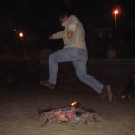 Foto: "Saltando la hoguera de San Juan" de Fotos de Galicia