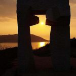 Foto: "Anochecer desde Ara Solis de Silverio Rivas cerca de la Torre Hércules" de Loreto  López Baltar