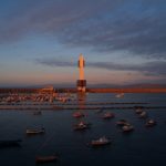 Foto: "Atardecer Dique de abrigo de A Coruña" de Antonio Gutiérrez Expósito