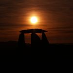 Foto: "Puesta de sol desde el Dolmen del Parque de Bens" de Antonio Gutiérrez Expósito