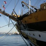 Foto: "Proa Amerigo Vespucci (Italia)" de Fotos de Galicia Foto: "Proa Amerigo Vespucci (Italia)" de Fotos de Galicia