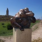Foto: "El Guardián de Ramón Conde en la Torre de Hércules" de Elena Parajó Rocco Foto: "El Guardián de Ramón Conde en la Torre de Hércules" de Elena Parajó Rocco