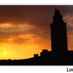 Foto: "Atardecer en la Torre de Hércules" de Loreto López Baltar Foto: "Atardecer en la Torre de Hércules" de Loreto López Baltar