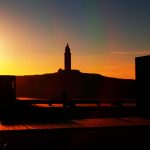 Foto: "Silueta de la Torre de Hércules" de Antonio Gutiérrez Expósito Foto: "Silueta de la Torre de Hércules" de Antonio Gutiérrez Expósito