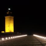 Foto: "Noche en la Torre de Hércules" de Paulino Castiñeira Trillo Foto: "Noche en la Torre de Hércules" de Paulino Castiñeira Trillo