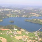 Foto: "Vista aérea de Coruña - Embalse de Cecebre" de Sergio Díaz