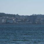 Foto: "Ribeira desde Playa de Coroso" de Juan Parada