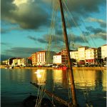 Foto: "Puerto de Rianxo al atardecer" de Loreto  López Baltar
