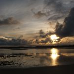 Foto: "Puesta de Sol en las dunas de Corrubedo" de Juan Parada