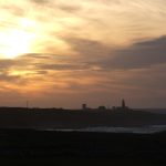 Foto: "Anochecer en el Faro de Corrubedo" de Juan Parada