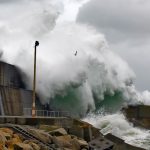 Foto: "Temporal en el puerto de Malpica" de Ricardo Ares