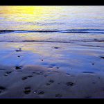 Foto: "Playa de Miño a la caída del sol" de Charo Parras Osado