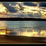 Foto: "Atardecer en la playa de Miño" de Charo Parras Osado