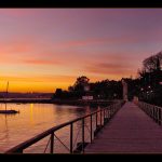Foto: "Vista del paseo de la playa de Miño" de Charo Parras Osado