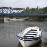 Foto: "Puente del ferrocarril en el Paseo de la Galera" de Fotos de Galicia