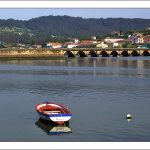 Foto: "Puente y ría de Pontedeume" de Charo Parras Osado
