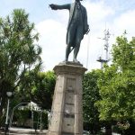 Foto: "Estatua del ingeniero naval Jorge Juan en los Jardines de Herrera" de Juan Jerez Bernabeu