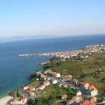Foto: "Vista aérea de Fisterra" de Sergio Díaz