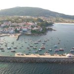 Foto: "Vista aérea del Puerto de  Fisterra" de Sergio Díaz