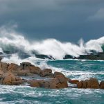 Foto: "Temporal en Camelle sobre el Museo de Man" de Ricardo Ares