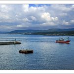 Foto: "Entrada al puerto de Burela" de Charo Parras Osado