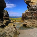 Foto: "Vista desde la Playa de Os Castros en Ribadeo" de Loreto  López Baltar