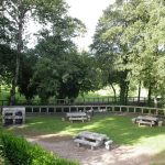 Foto: "Parque al lado de la Laguna de Fonmiña por donde pasa el Rio Miño" de Fotos de Galicia