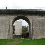 Foto: "Puente peatonal a la orilla del río Miño" de Fotos de Galicia