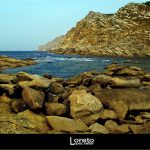 Foto: "Paisaje de las Cíes en la lsla del medio" de Loreto  López Baltar