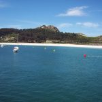 Foto: "Isla do Medio y Playa das Rodas en Islas Cíes" de Ricardo Ares