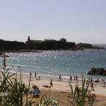 Foto: "Vista de la Capilla y de la Playa de la Lanzada" de José Carlos Fernández-Barja Delgado