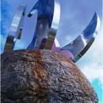 Foto: "Faro das Lúas en Monte Lobeira en Vilagarcía de Arousa" de Loreto  López Baltar