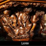 Foto: "Detalle del púlpito en madera de San Francisco en Pontevedra" de Loreto  López Baltar